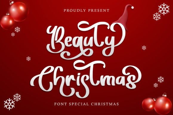 Beauty Christmas: A Festive Font for Your Brand