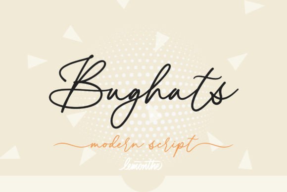 Bughats: A Handwritten Font for Crafters and Creators