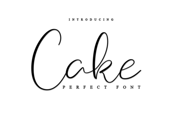 Cake Font for a Polished Brand Look