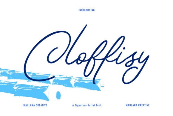 Cloffisy: A Modern Script Font for Professional Branding