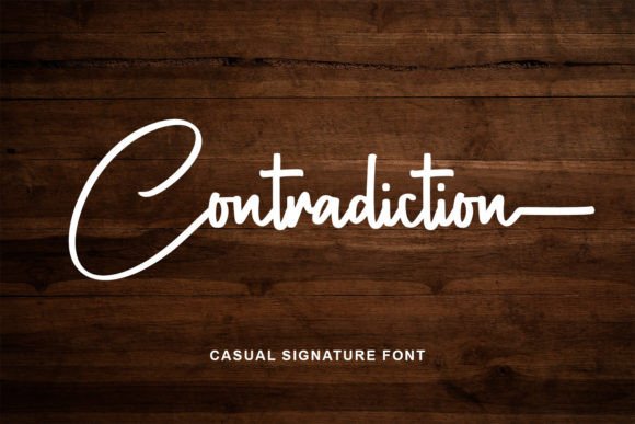 Contradiction Font for Bold Branding and Campaigns