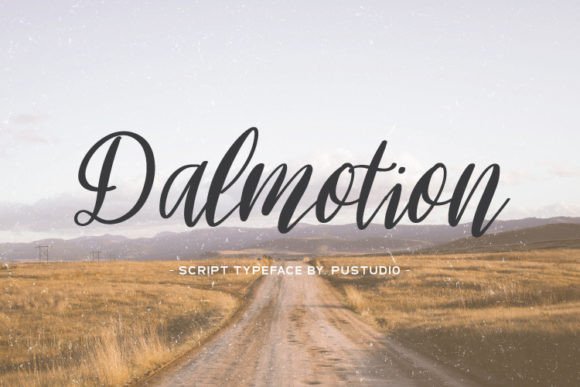 Dalmotion Script Font for Handmade Creations