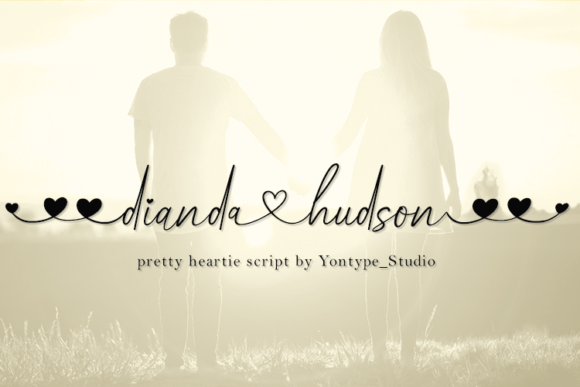Dianda Hudson: A Sweet Script Font for Handmade Creations