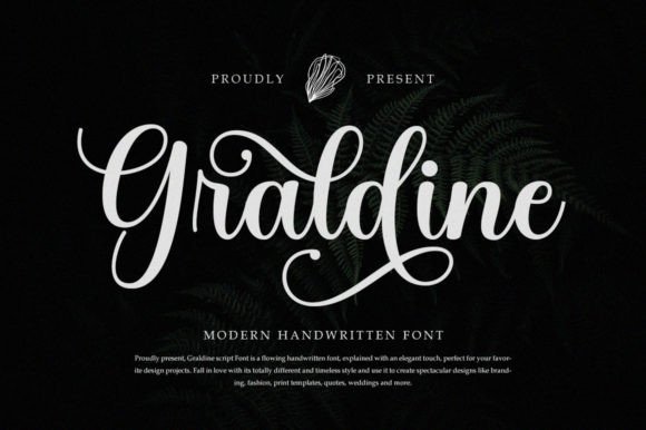 Graldine: A Timeless Script Font for Handmade Creations