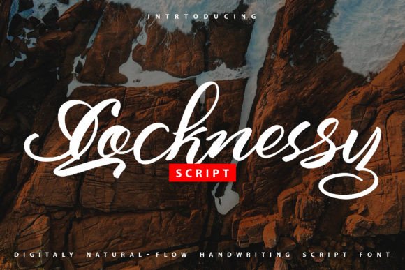 Locknessy: A Handwritten Font for Impactful Campaign Design