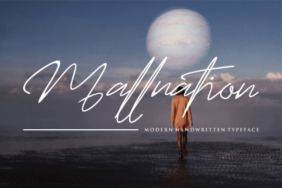 Mallnation Script Font for Web Design