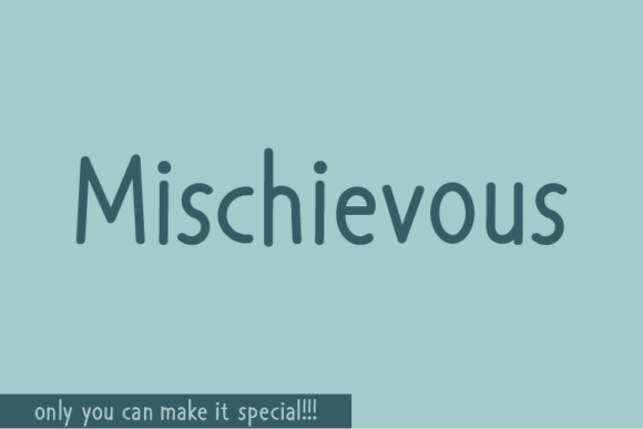 Mischievous Script Font Review