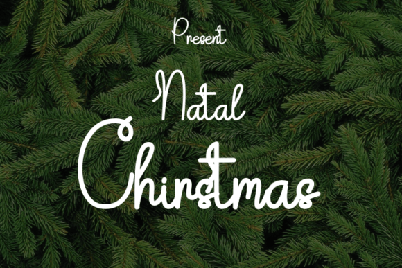 Natal Chirstmas Font for Elegant Editorial Design