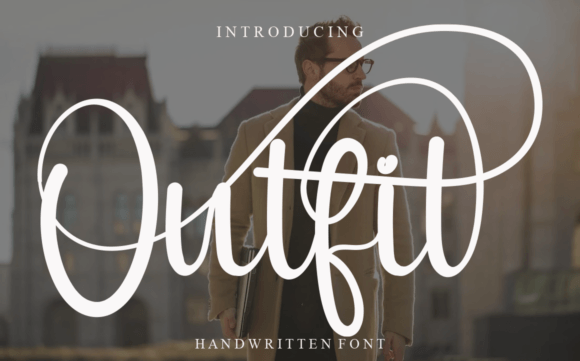 Outfit: A Handwritten Font for Modern Editorial Design
