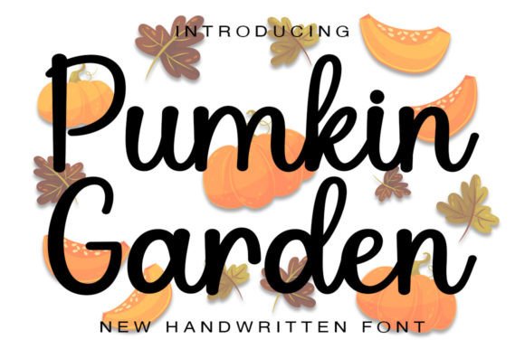 Pumkin Garden Font for Branding Projects