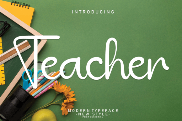 Teacher Font: A Playful Touch for Campaign Creativity